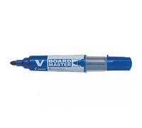 Pilot V Board Master Caja 10 Rotuladores Punta de Fibra 6mm para Pizarra Azul