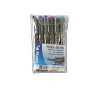 Pilot V-Pen Pro - Pluma estilográfica descartable (punta mediana), multicolor