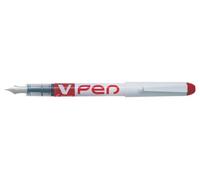 Pilot V Pluma Desechable Estilográfica Punta Borrable Color Liquid Tinta SVPN-4W