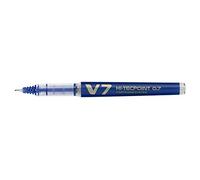 Pilot V7 Hi-Tecpoint - Bolígrafo recargable (10 unidades), color azul