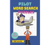 PILOT WORD SEARCH PUZZLES: A Fun Aviation Puzzle Book with 60 Word Searches for Adults, Teens, and Seniors