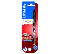 PILOT x Naruto Shipudden - 1 FriXion Ball - Bolígrafo borrable - Edición limitada - Bolígrafo roller recargable - Negro - Punta media