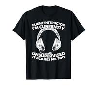 Pilotaje Escuela Pilotos - Instructor De Vuelo Camiseta