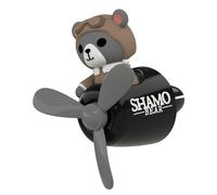 Piloto Auto Air Frischer | Tamaño Compacto Automotive Air Outlet Fan Creative Autodiffusor | Fácil de instalar el auto de aviones piloto animal más fresco para una experiencia de conducción especial