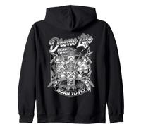 Piloto de cuadricóptero Vintage Drone Life Born to Fly Sudadera con Capucha