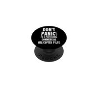 Piloto de helicóptero Comercial PopSockets PopGrip Adhesivo
