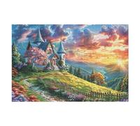 Piloto de Motocross Montaña Moto de Cross Aventura Salvaje Puzzle 1000 Piezas para Adultos Agradable Cautivador Y Creativo Ocio Familiar Y Hobbies 1000 PCS（75x50cm）