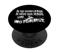 Piloto de Motos de Nieve Motos de Nieve Motonieve PopSockets PopGrip Adhesivo
