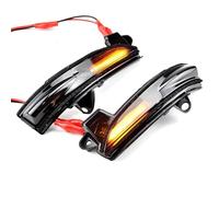 Piloto lateral Accesorios Para Coche Intermitentes Dinámicos Para Espejo Lateral Luz Secuencial Compatible Con Ford Para Fusion 2013-2020(Black)