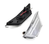Piloto lateral Luces Intermitentes Laterales Dinámicas Para Coche Intermitentes Secuenciales Compatible Con Civic 10.ª 2016 2017 2018(White)