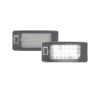 Piloto Matrícula Para Fiat Para 500X 2014-2022 2 Luces Matrícula LED Blancas