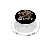 Piloto Motocross Todo Gas Nada de Botella PopSockets PopGrip para MagSafe
