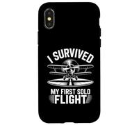 Piloto Novato Aviacion My First Solo Flight Vuelo En Carcasa para iPhone X/XS