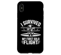 Piloto Novato Aviacion My First Solo Flight Vuelo En Carcasa para iPhone XS MAX