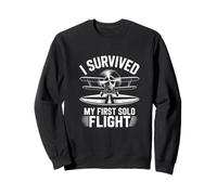 Piloto Novato Aviacion My First Solo Flight Vuelo En Sudadera