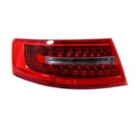 Piloto posterior Compatible Con A6 C6 S6 Para Quattro RS6 Sedán 2009 2010 2011 Conjunto De Luz De Señal De Luz Trasera Piezas Exteriores 4F5945095J(Outside Left)