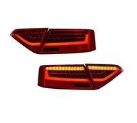 Piloto Posterior Conjunto Luces Traseras LED Para A5 2008-2016 Luces Traseras Plug And Play Con Luz Trasera Freno LED Dinámica Giratoria 1 Par Faros Traseros(LED 2008-2012)