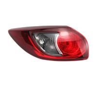 Piloto Posterior Luz Trasera Medio Montaje Para MAZDA CX5 CX-5 2013 2014 2015 Parachoques Trasero Lámpara Trasera Parada De Freno Luz Trasera Carcasa Sin Bombilla Faros Traseros(Left outside)