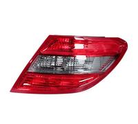 Piloto Posterior Para Benz Para W204 Para C180 Para C200 Para C220 2007-2010 Luz Trasera Sedán Intermitente Giro Advertencia Marcha Atrás Sin Bombilla Faros Traseros(Grey Right)