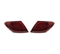 Piloto Posterior Para Clase C Para W204 2007-2014 Luz Trasera De Coche DRL Intermitente Dinámico LED Accesorios Para Luces Traseras Conjunto(Red)