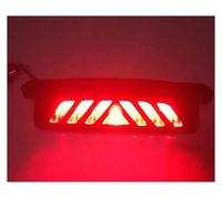 Piloto Posterior Para Toyota Para CHR 2016-2019 LED DRL Luz De Circulación Diurna Parachoques Trasero Lámpara Antiniebla Advertencia Freno 1 Juego Montaje luces Traseras(Rear middle fog lamp)