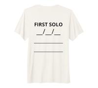 Piloto Privado de la Escuela de Vuelo en Solitario Camiseta Premium
