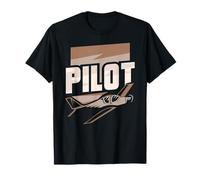 Piloto Privado Lona Avión Pequeño Camiseta
