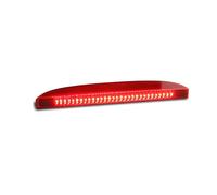 Piloto trasero alto Compatible Con Para Clio III Hatchback 2005 2006 2007-2012 Tercera Luz De Freno Lente Roja Ahumada Lámpara De Parada De Montaje Para Alto(Lens 1pc Red Lens)