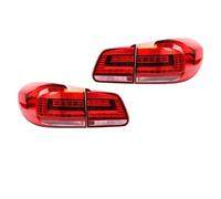 Piloto Trasero Antiniebla Conjunto Luces Traseras Para VW Para Tiguan 2013 2014 2015 2016 Piezas Automóvil 1 Juego Luces LED Para Parachoques Trasero Luz Advertencia Freno