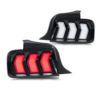 Piloto Trasero Automóviles Para Ford Para Mustang Para GT Para Shelby Para S-197 2005 2006 2007 2008 2009 Luces Traseras LED Con Animación De Señal Dinámica