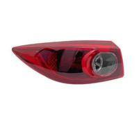 Piloto Trasero Caravana para Mazda 3 para Axela Sedan 2017 2018 2019 Luces Traseras LED Carcasa Luces Traseras Sin Línea Sin Luz Lámpara Trasera Exterior(Izquierda)
