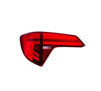 Piloto trasero coche Compatible Con VEZEL 2015-2021 Faros Antiniebla Automáticos Luces Circulación Diurna DRL Freno Intermitentes Instalación Sencilla Traseros Conjuntos(Red)