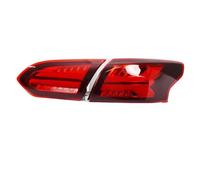 Piloto Trasero Compatible Con Ford Para Focus Sedán 2015-2018 Luces Antiniebla DRL Freno Luz Direccional Instalación Automática Luz Trasera Conjuntos(Red)