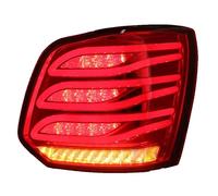 Piloto Trasero Compatible Con Polo 2011-2018 Faros Traseros Conjuntos Luces De Conducción Modificadas Intermitentes Dinámicos Luces Freno Repuestos(Red)