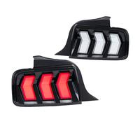 Piloto Trasero Conjunto Luz Luces traseras LED para Ford para 2005 2006 2007 2008 2009 Shelby con animación de Arranque y señal dinámica. Juego Luces