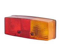 Piloto Trasero Derecho 12 V R10W Halógeno HELLA Sin Bombillas 3 Funciones
