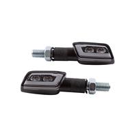 Highsider Formular-TS intermitente led 3en1 cristal tintados, par, negro