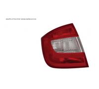 Piloto trasero izquierdo para skoda rapid a partir de 2012