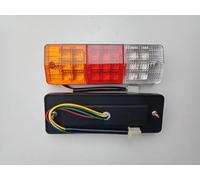 PILOTO TRASERO Luces Traseras LED Para Coche 2 Piezas 12 V 48 V 60 V, Lámpara Señal Giro Trasera 12 V 24 V Para RV, Caravana, Remolque, Camión, Freno, Iluminación Barco. Conjunto De Lámpara Trasera(48