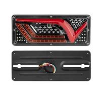 Piloto trasero Luces Traseras LED Para Coches Remolques Camiones Posición Intermitentes Impermeables Piezas Repuesto Para 12V-24VV Luces Traseras(2x 24V 33cm)