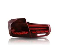 Piloto Trasero Para BMW Serie 3 320 325i 2013-2018 F30 F80 Para M3 Para M4 GTS Diseño Secuencial Señal De Giro Montaje Luces Traseras LED(2 sides Red)