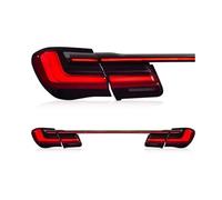 Piloto Trasero Para BMW Serie 7 F01 F02 2009-2015 Luz Trasera LED Dinámica DRL Señal De Giro Secuencial Luces Traseras Para Maletero Faros Traseros(Black)