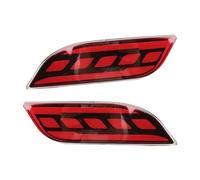 Piloto Trasero Para Jeep Para Compass 2017-2020 Coche Intermitente 1 Par Reflector LED Parachoques Trasero Luz Trasera Cubierta De Luz Antiniebla Luces De Freno Lámpara Después Luces Traseras(Model C)