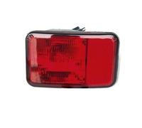 Piloto Trasero para Jeep para Wrangler 2007-2018 55078104AC 55078105AC Reemplazo Carcasa Lámpara Sin Bombilla Luces Advertencia Luz Antiniebla Parachoques Trasero Set Iluminación Trasera