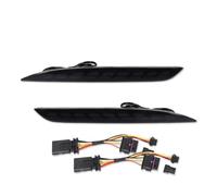 Piloto Trasero Para Tesla Para Model Y 2020-2024, Reflector Parachoques Trasero LED Rojo Luces Freno Luces Antiniebla Traseras Secuenciales Faros traseros(Smoked Lens)