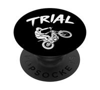 Pilotos de Trial y fanáticos del Motociclismo Extremo, piloto de Deportes de Motor PopSockets PopGrip Adhesivo