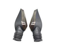 Pilotos Intermitentes Compatible Con Ducati Monster 695 696 796 797 821 1100 S Streetfighter 848 Luz Intermitente Motocicleta(Smoke grey)