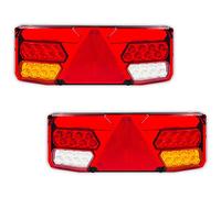 PILOTOS LED NEÓN TRASEROS CON TRIANGULO DE 6 FUNCIONES 12V 24V HOMOLOGADOS (Lado Izquierdo y Derecho)