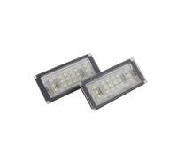 pilotos matricula led Para BMW Para E46 2D M3 Coupe 2004-2006 51137113590 Canbus Blanco LED Lámpara De Luz De Placa De Matrícula