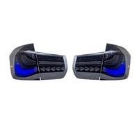 Pilotos Traseros Asamblea Para BMW Para Serie 3 Para F30 Para F80 2012-2018 Animación Del Conjunto De Luces Traseras(The blue start)
